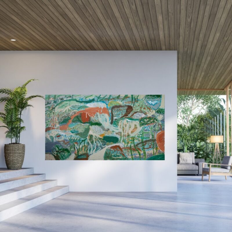 The sky is my roof and the grass is my carpet