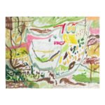 Forest I_ drawing on paper_41 x 48 cm framed Forest I