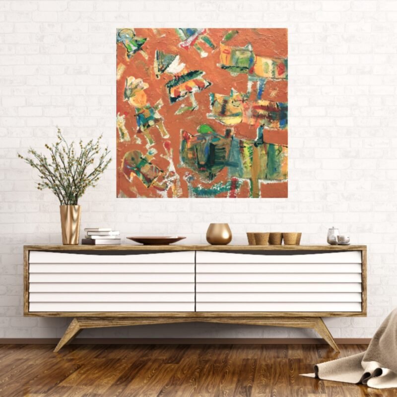 A Pyramid with Cats by Vaidas Zvirblis