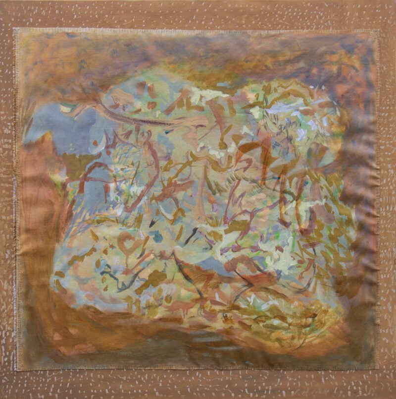 Brigita_Lastauskaite_2_101 x 101 cm__The mountains never sleeps_VIII Mountains Never sleep VIII